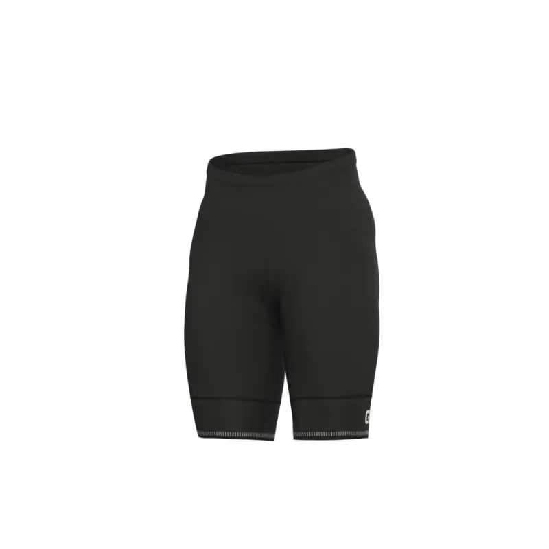 Letné cyklistické nohavice pánske Alé Cycling Solid Corsa čierne/biele