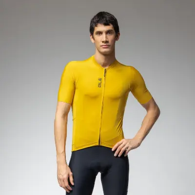 Letní cyklistický dres ALÉ pánský COLOR BLOCK OFF ROAD PRAGMA