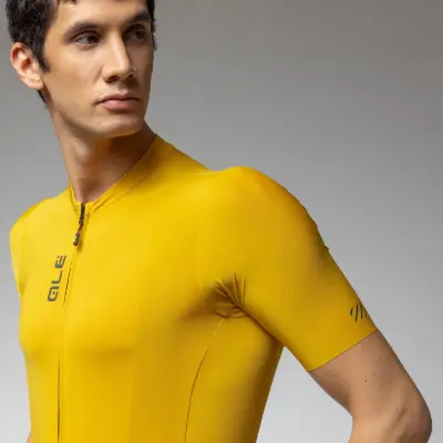 Letní cyklistický dres ALÉ pánský COLOR BLOCK OFF ROAD PRAGMA