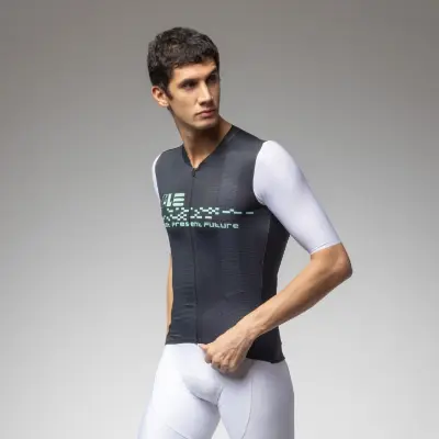 Letní cyklistický dres ALÉ pánský PR-E MEGABYTE 2.0