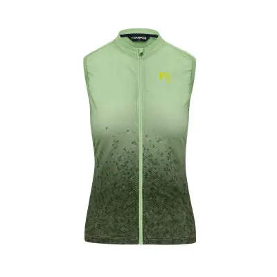 Karpos VERVE EVO dámsky dres bez rukávov arcadian/cedar green