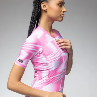 Letní cyklistický dres ALÉ dámský TECHNO PR-E