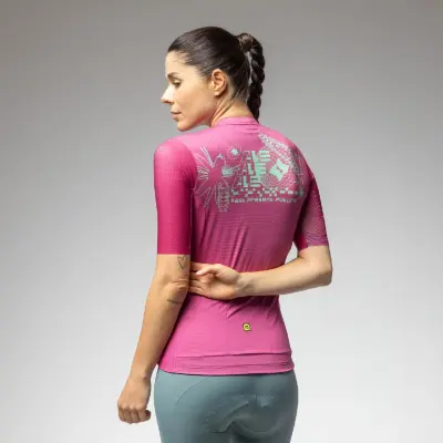 Letní cyklistický dres ALÉ dámský PR-E MEGABYTE 2.0