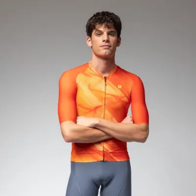 Letní cyklistický dres ALÉ pánský PRAGMA CRASH