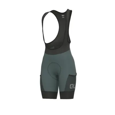 Letní cyklistické kalhoty ALÉ dámské OFF ROAD - GRAVEL STONES CARGO