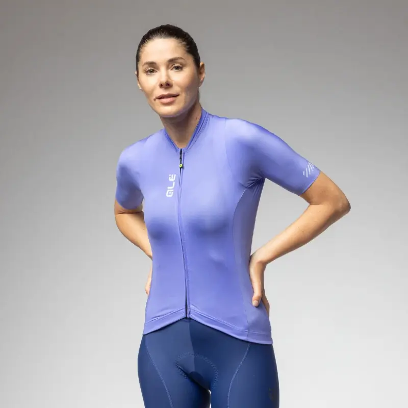 Letní cyklistický dres ALÉ dámský PRAGMA COLOR BLOCK