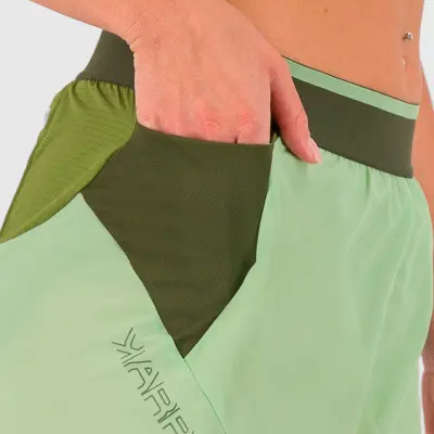 Karpos FAST EVO dámske šortky arcadian/cedar green