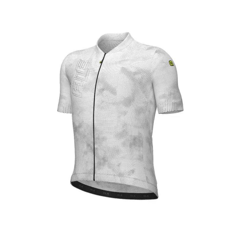 Letný cyklistický dres pánsky Alé cycling Follow Me 2.0 PR-E biely