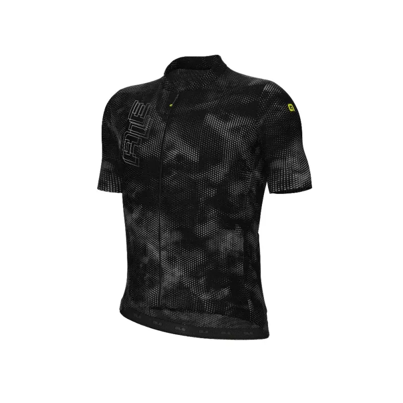 Letný cyklistický dres pánsky Alé Cycling Follow Me 2.0 PR-E čierny