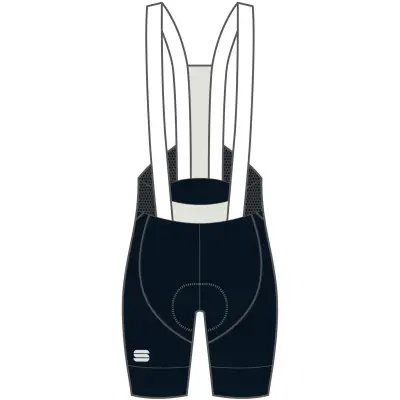 Sportful Bodyfit Pro Ltd dámske kraťasy s trakmi čierne
