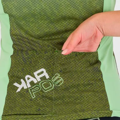 Karpos VERVE EVO dámsky dres arcadian/cedar green