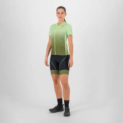 Karpos VERVE EVO dámsky dres arcadian/cedar green