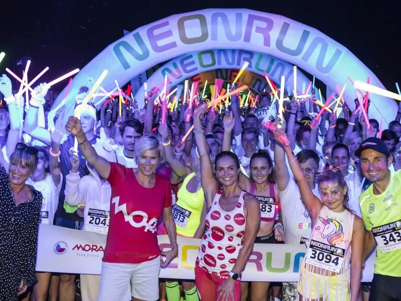 MIZUNO NEON RUN OLOMOUC 2026 bežecké preteky