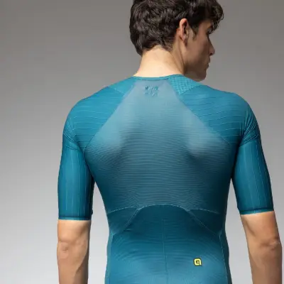 Triatlon kombinéza Alé Cycling Eagle Tri TRIATHLON pánska zelená