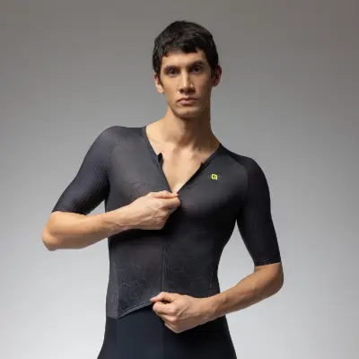 Triatlon kombinéza Alé Cycling Focus TRIATHLON pánska čierna