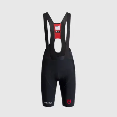 Sportful Tudor Ltd kraťasy s trakmi, čierne