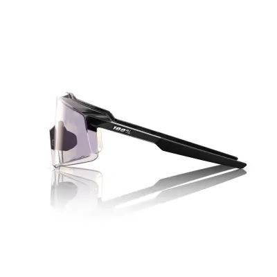 AEROCRAFT Gloss Black - Purple Mirror  Photochromic  Lens