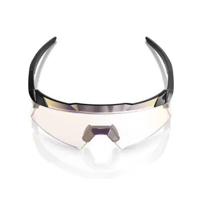 AEROCRAFT Gloss Black - Purple Mirror  Photochromic  Lens