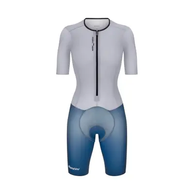 Dámská triathlonová kombinéza SANTINI Viper Light Blue