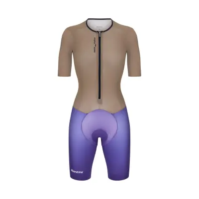 Dámská triathlonová kombinéza SANTINI Viper Ochre