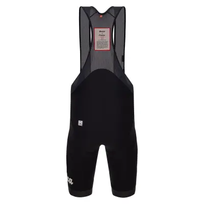 Kraťasy se šlemi SANTINI Eroica Wool Black