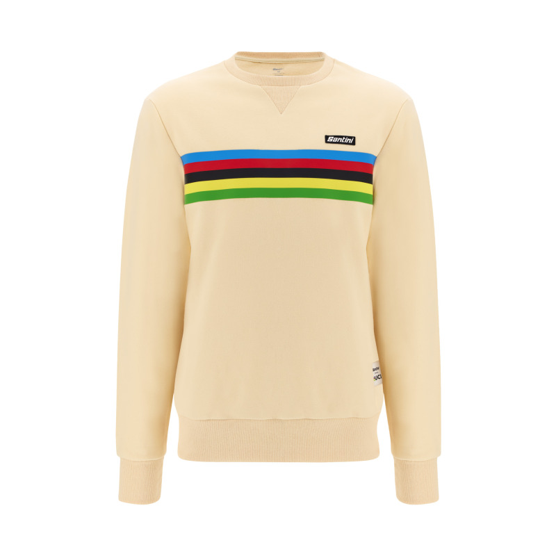 Mikina SANTINI UCI World Champion Cappuccino