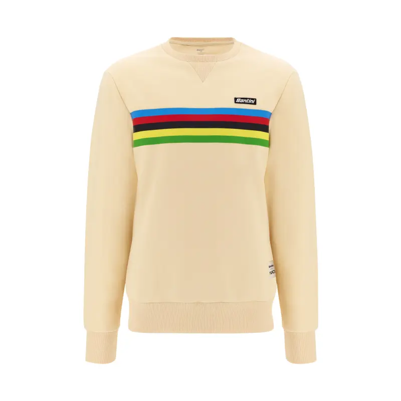 Mikina SANTINI UCI World Champion Cappuccino