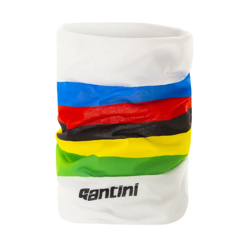 Nákrčník SANTINI UCI World Champion White