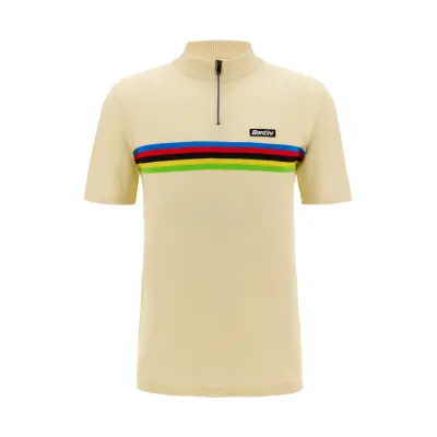 Polotriko SANTINI UCI World Champion Cappuccino
