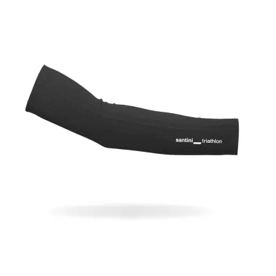 Triathlonové návleky na ruce SANTINI Viper Black