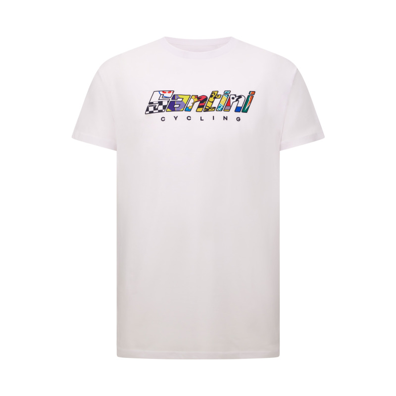 Triko SANTINI 60 LOGO White