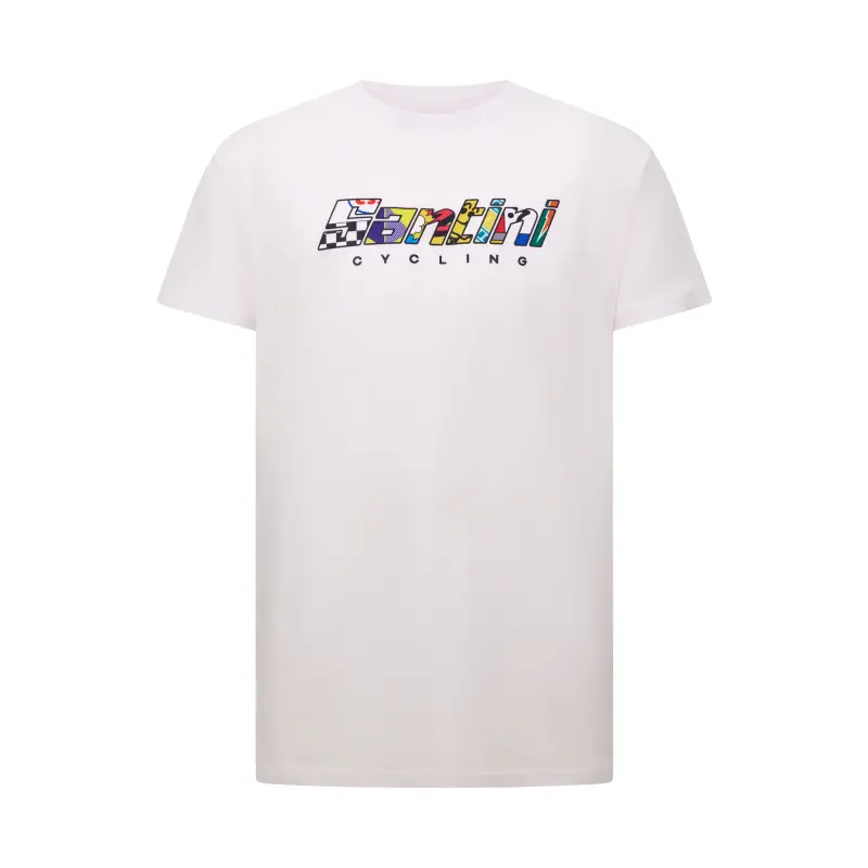 Triko SANTINI 60 LOGO White