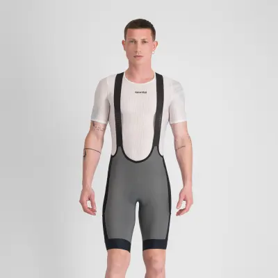 Sportful SUPERGIARA 2 kraťasy s trakmi gun metal / black