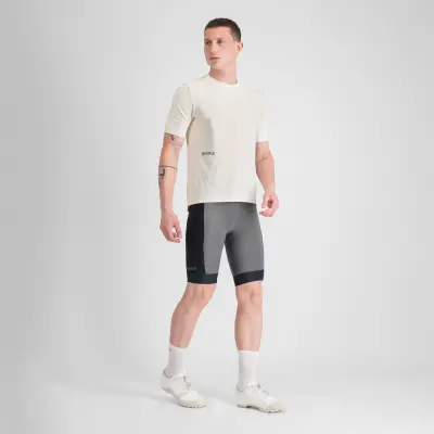 Sportful SUPERGIARA 2 kraťasy s trakmi gun metal / black