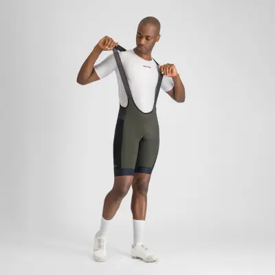 Sportful SUPERGIARA 2 kraťasy s trakmi midnight forest / black