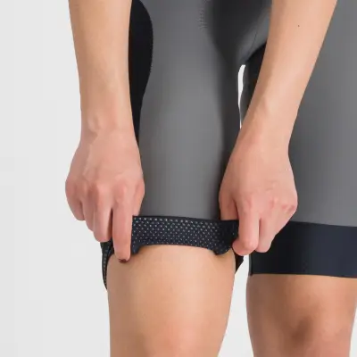 Sportful SUPERGIARA 2 dámske kraťasy s trakmi gun metal / black