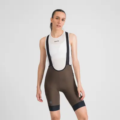 Sportful GIARA 2 dámske kraťasy s trakmi midnight mocha