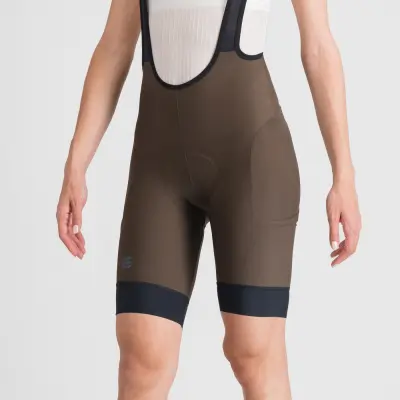 Sportful GIARA 2 dámske kraťasy s trakmi midnight mocha