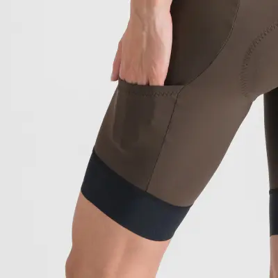 Sportful GIARA 2 dámske kraťasy s trakmi midnight mocha