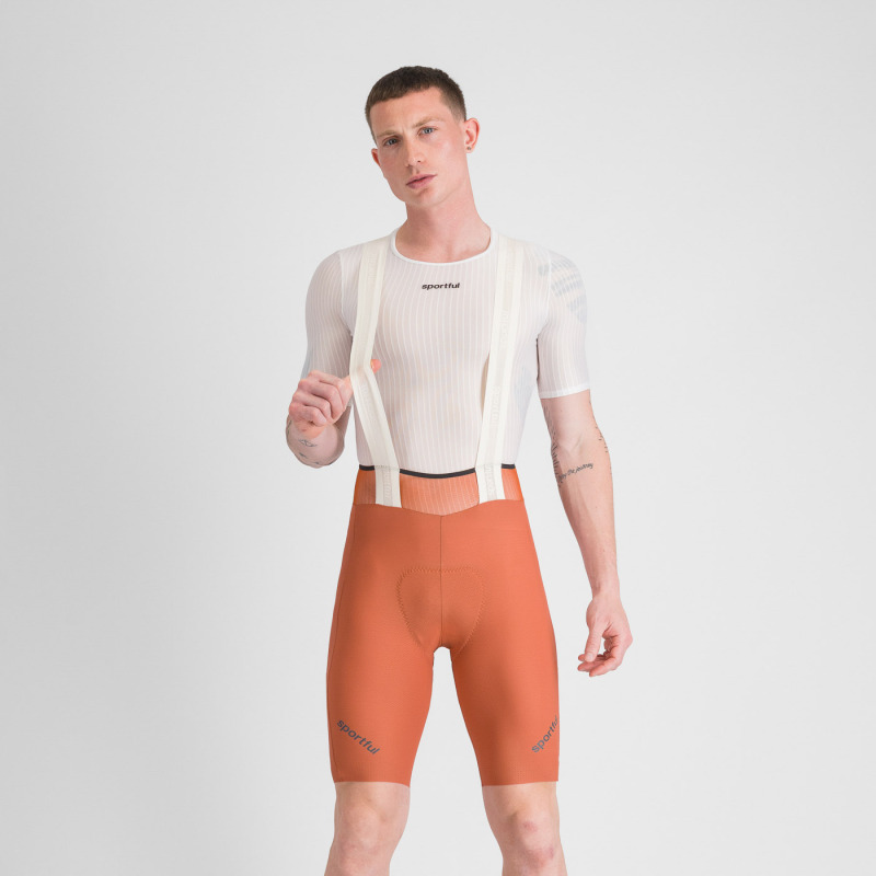 Sportful HYPEREPIC kraťasy s trakmi sienna glow