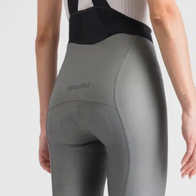 Sportful LTD 2 dámske kraťasy s trakmi gun metal