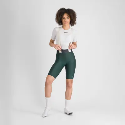 Sportful LTD 2 dámske kraťasy s trakmi oblivion green