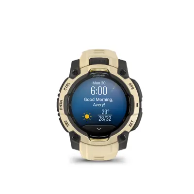 Instinct 3 - 45mm, AMOLED, Citrine, Citrine silicone band (Limited)