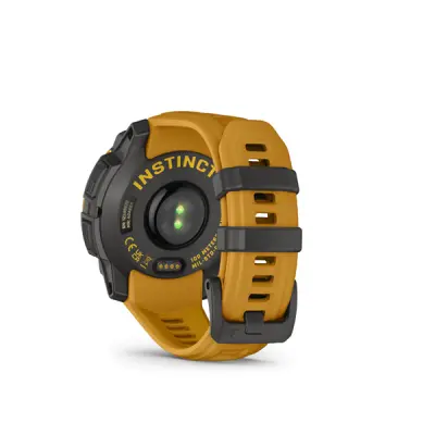 Instinct 3 - 45mm, Solar,  Sunburst,  Sunburst/grey silicone band (Limited)