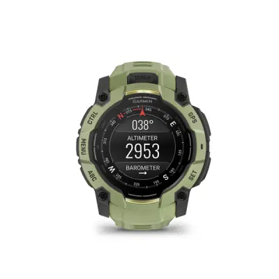 Instinct 3 - 50mm, AMOLED, Fern green, Fern green silicone band (Limited)