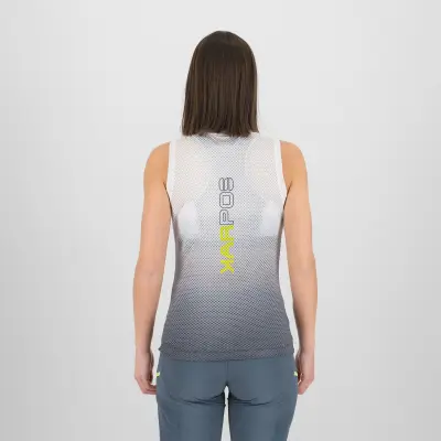 Karpos Verve Mesh Dámske Tričko Bez Rukávov vulcan, bright white
