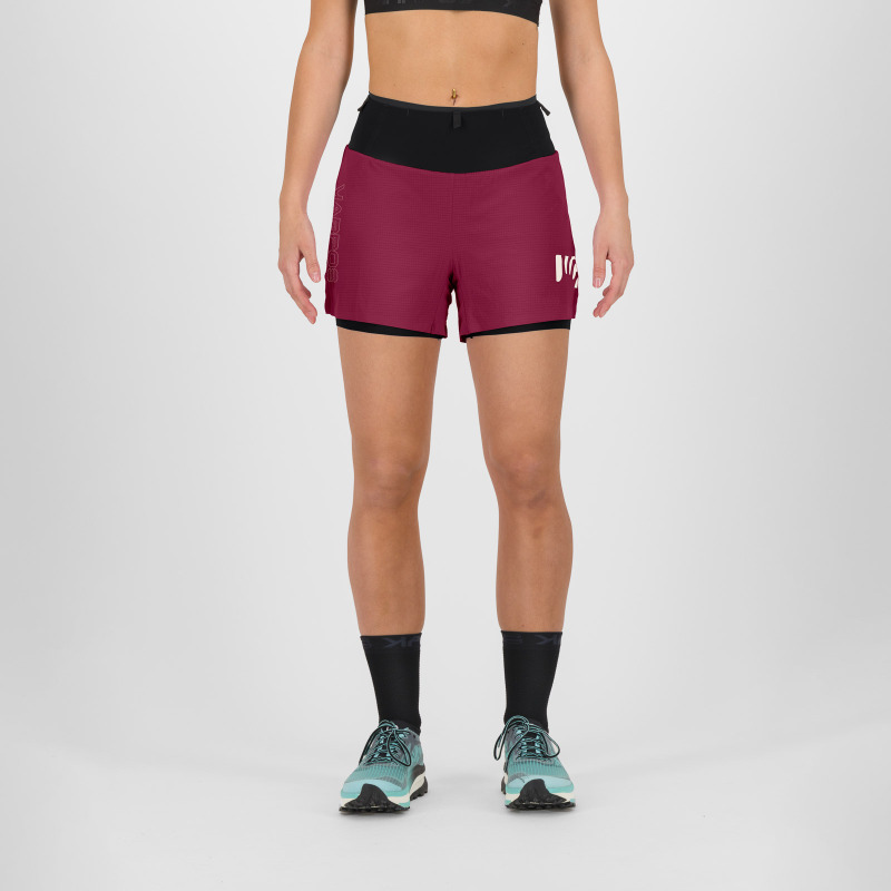 Karpos Lavaredo Ultra Dámske Kraťasy beet red, vulcan