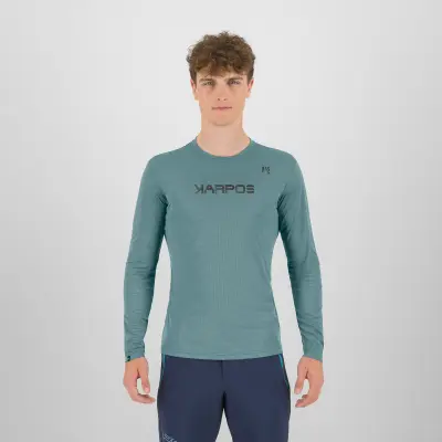 Karpos Loma Evo Tričko S Dlhým Rukávom mineral blue
