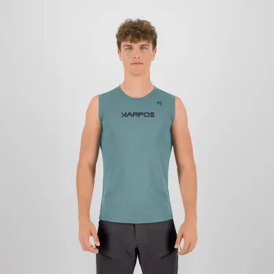 Karpos Loma Evo Tričko Bez Rukávov mineral blue