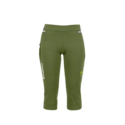 Karpos Easyfrizz Dámske 3/4 Nohavice cedar green/ombre blue